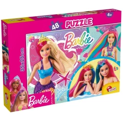 Puzzle dwustronne 48 - Barbie feeling magical - Lisciani