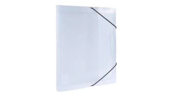 Teczka z gumką A4 PP pudło przezroczysta 2cm - Biurfol