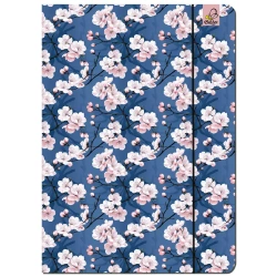 Paczka Teczka A4 z gumką Kwiat wiśni  5 sztuk - EV-Corp PAP