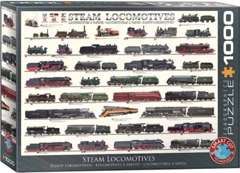 Puzzle 1000 Steam Locomotives 6000-0090 - Eurographics