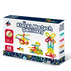 Klocki małych geniuszy złączki 88el - Askato