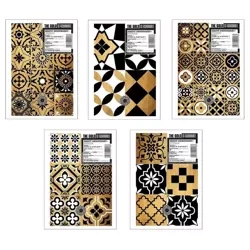 Zeszyt A5/60K kratka Mosaic brokat (10szt) - Ziemia Obiecana