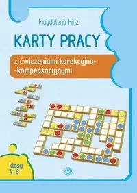 Karty pracy z ćwiczeniami korekcyjno-kompensacyjnymi. Klasy 4-6 - Magdalena Hinz