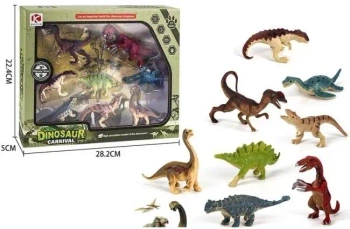 Zestaw dinozaurów - Merkpol