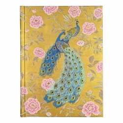 Notatnik szyty Wiktoriański Paw - Peter Pauper Press