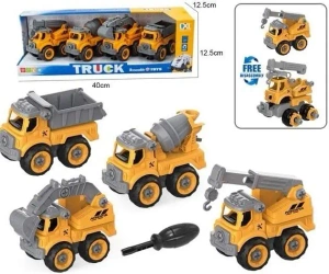 Zestaw 4 pjazdów budowlanych do rozkręcania - Merkpol