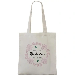 Torba bawełniana Najlepsza Babcia na świecie - Be-Happy Gifts