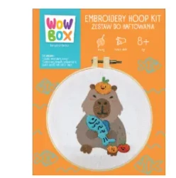 Wow Box Zestaw do haftowania Kapibara Lunch Time - TM Toys