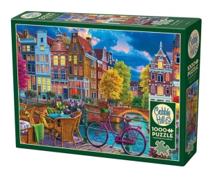 Puzzle 1000 Przytulna ulica G3 - Cobble Hill