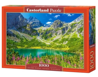 Puzzle 1000 Zelene Pleso, Tatras, Slovakia CASTOR - Castorland