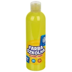 Farba szkolna naturalna tempera Astra 250 ml cytrynowa - ASTRA art-pap