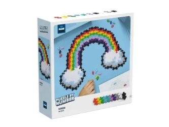 Klocki Plus-Plus Puzzle By Number - Tęcza 500el. - Plus-Plus