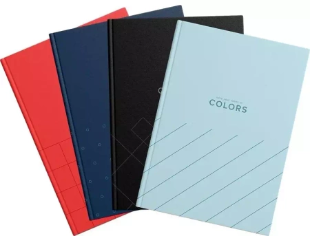 Brulion A4/96K kratka Colors mix (5szt) - Top 2000