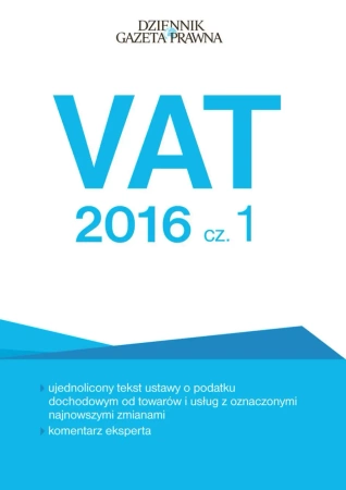 eBook VAT 2016 cz. 1 - Infor Biznes