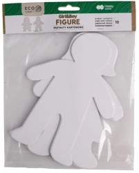 Zestaw kształtów kartonowych Figure 10szt - GDD