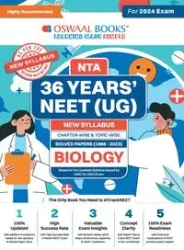 Oswaal NEET (UG) 36 Years Chapter-wise Topic-wise Solved Papers Biology For 2024 Exams ( New Edition) - , Oswaal Editorial Board