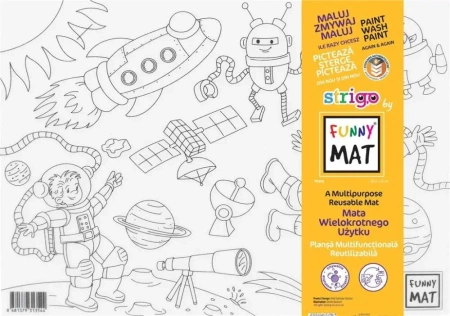 Mata transparentna Space Funny Mat STRIGO