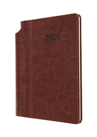 Terminarz 2026 tygod. A5 perforowany grzbiet MIX - Artsezon