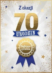 Karnet Urodziny 70 - Armin Style