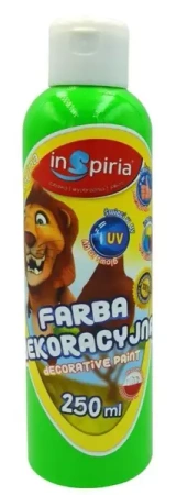 Farba dekoracyjna fluorescencyjna zielona 250ml - InSpiria