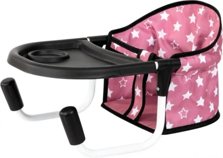 Siedzisko stołowe dla lalek różowe - Bayer Design