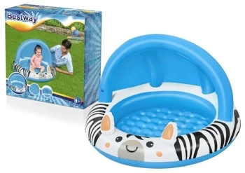 Dmuchany brodzik zebra - Bestway