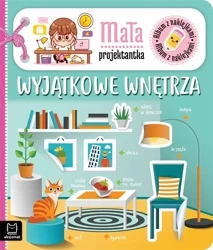 Album z naklejkami. Mała projektantka. Wyjątkowe.. - Agnieszka Bator