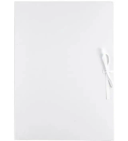 Teczka wiązana A4 GR-443W biała (10szt) - Grand