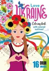 Kolorowanka A4 16 obrazków Kocham Ukrainę - Fresh