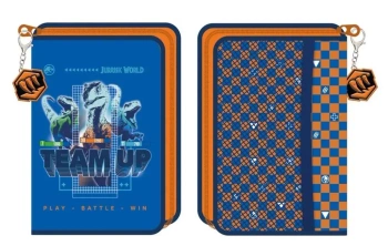 Piórnik z wyposażeniem 1 zamek Jurassic Park - Beniamin