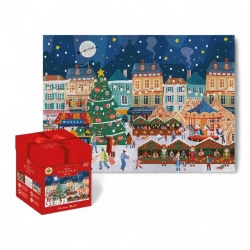 Puzzle 1000 Box BN Christmas Market - INTERDRUK