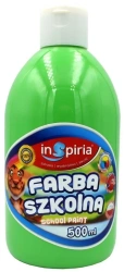 Farba szkolna zielona 500ml - InSpiria