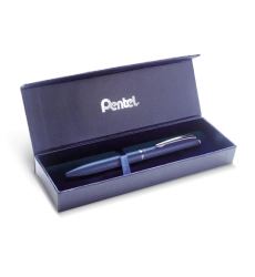 Eleganckie pióro kulkowe EnerGel 0,7 mm BL2007-C granatowe w etui - PENTEL