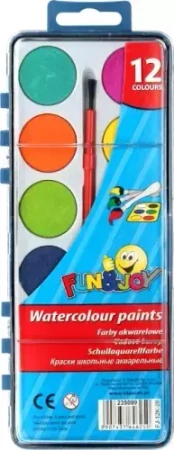 Farby akwarelowe, 12 kolorów