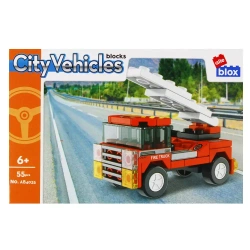 Klocki konstrukcyjne Alleblox City 55el 19x7x5 Stra pudełko