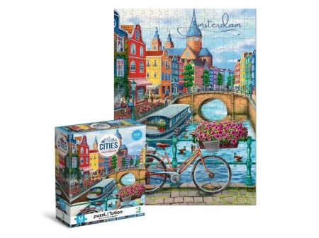 Puzzle 300 Easy-M Cities Amsterdam - Dodo