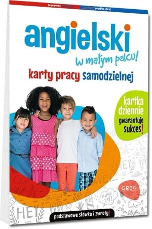 Angielski w małym palcu! Karty pracy samodzielnej - Greg Zespół redakcyjny Wydawnictwa