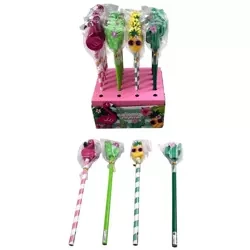 Ołówek z gumką Tropiki MIX (24szt) - Ziemia Obiecana