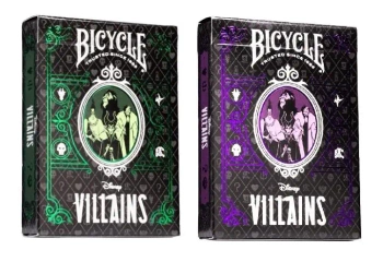 Karty Green&Purple Villain BICYCLE - Quint
