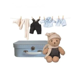 Miś Morris z ubrankami w walizce - Egmont Toys