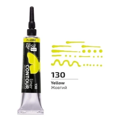 Farba aktylowa kontur universal fluor yellow 20ml - Rosa