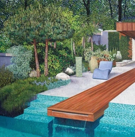 Karnet z kopertą Ogród w Monako - Susan Entwistle