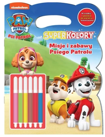 Psi Patrol. Superkolory cz.6 Misje i zabawy - praca zbiorowa