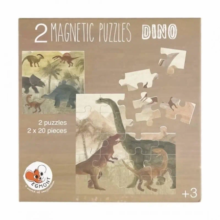 Puzzle magnetyczne Dinozaury - Egmont Toys