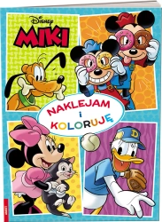 Miki Naklejam i koloruję NAK-9111 - Opracowanie zbiorowe