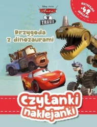 Czytanki naklejanki. Disney Pixar. Auta w trasie. Przygoda z dinozaurami - praca zbiorowa