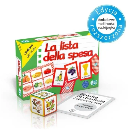 Gra językowa Włoski La lista della spesa - ELI & ET TOI