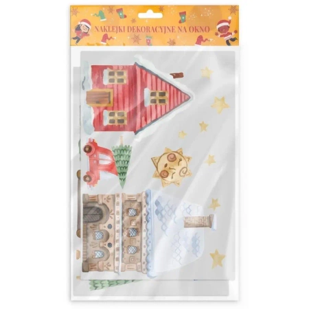 Naklejki na okno Boże Narodzenie MIX - MCD