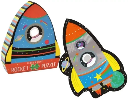 Puzzle rakieta 12el - Floss & Rock
