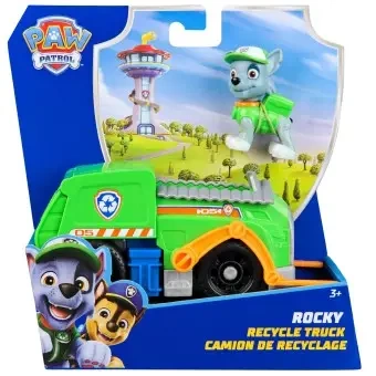 Psi Patrol: Pojazd Podstawowy Rocky - Spin Master